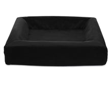 Bia Bett Royal Samtbezug Hundekorb Schwarz