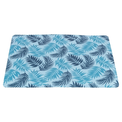 Trixie Kühlmatte Mit Palmblattdruck Hellblau