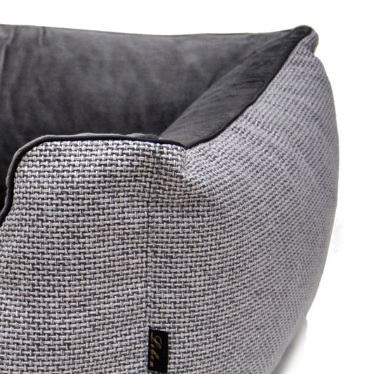 Louis Plus Hundebett Silber